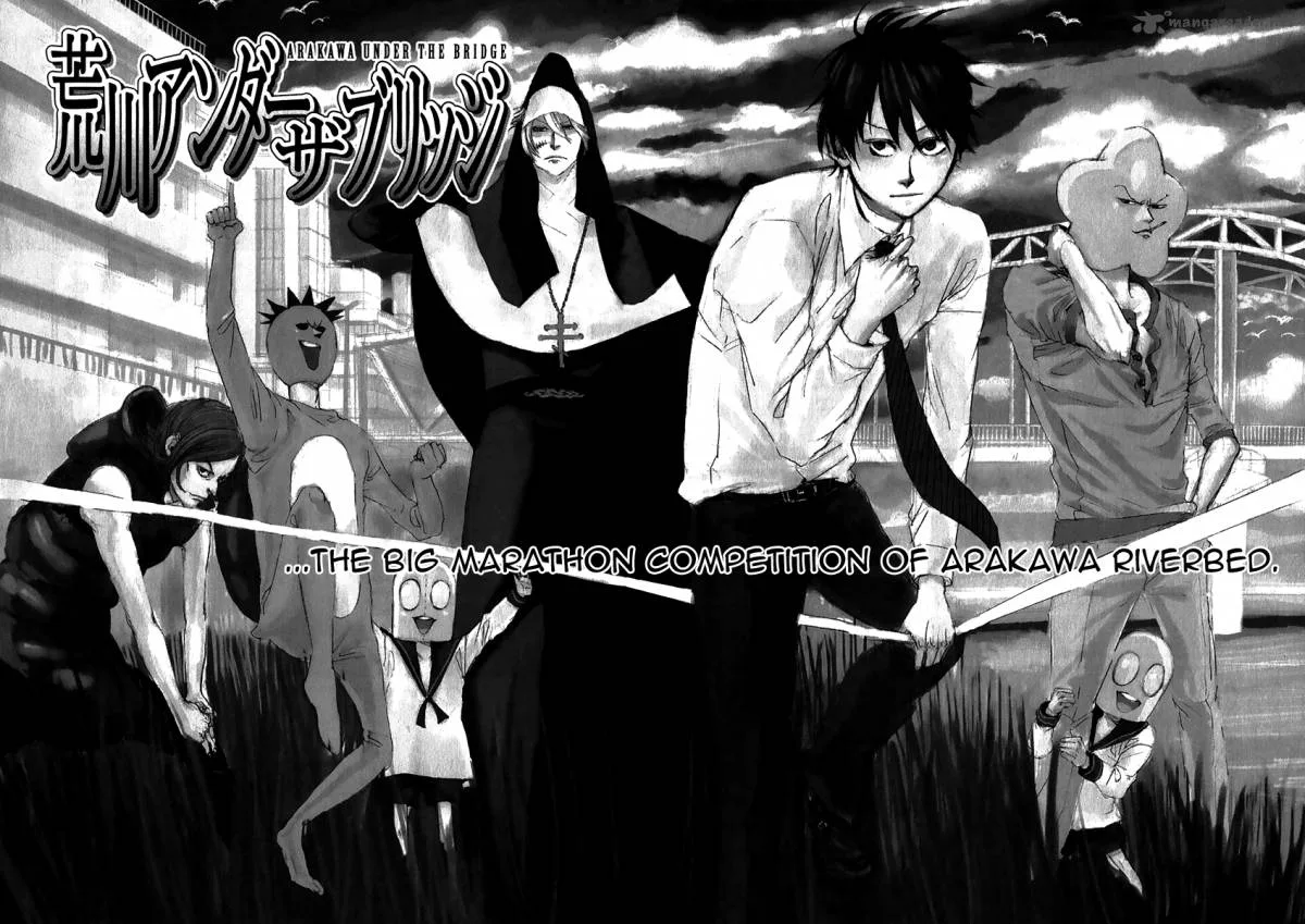 Arakawa Under the Bridge Chapter 85 page 2