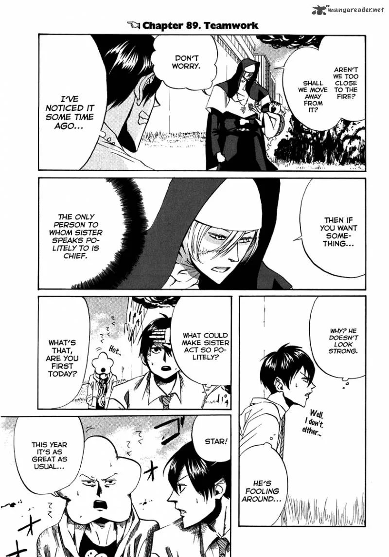 Arakawa Under the Bridge Chapter 89 page 1
