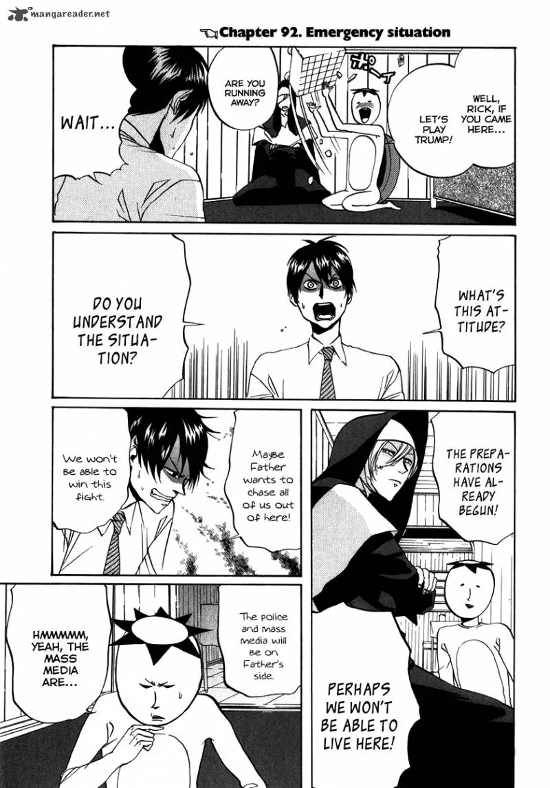 Arakawa Under the Bridge Chapter 92 page 1
