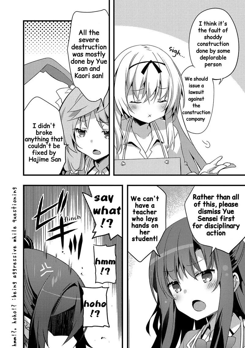 Arifureta Gakuen de Sekai Saikyou Chapter 6 page 8