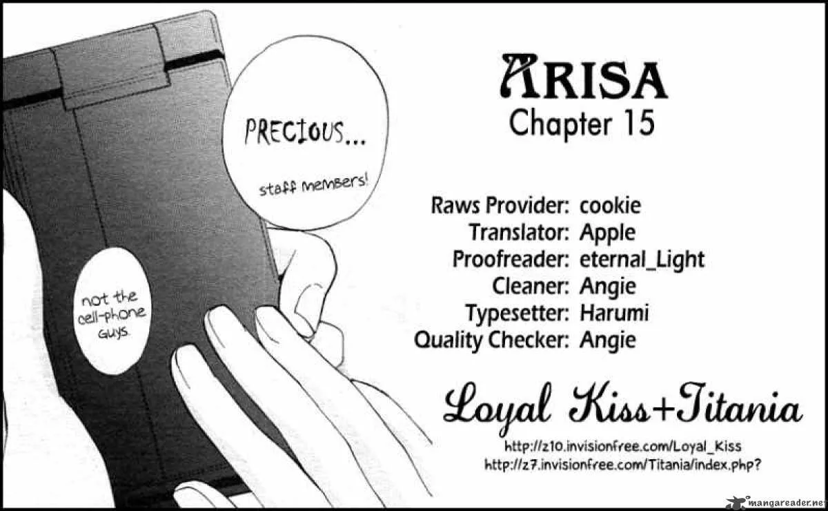 Arisa Chapter 15 page 2