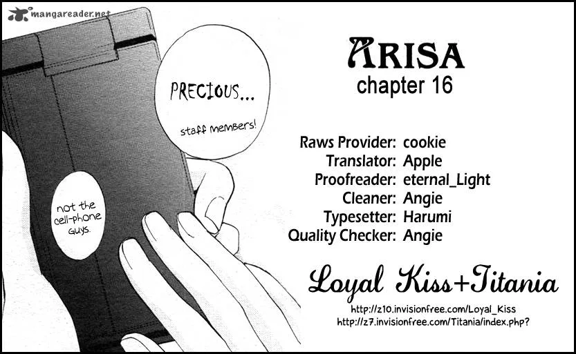 Arisa Chapter 16 page 2