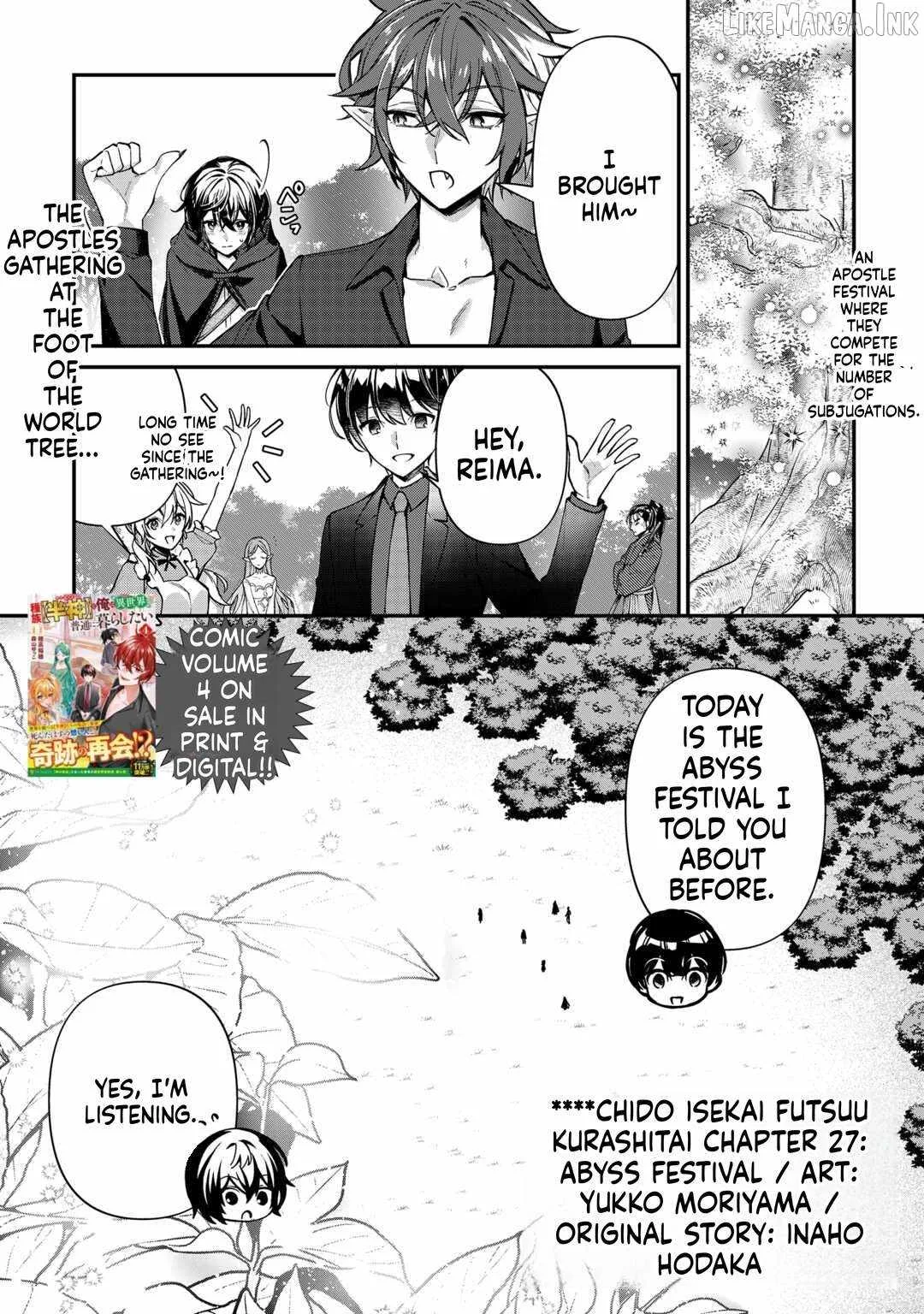 As a Member of the [Demi-God] Race, I Want to Live a Normal Life in Another World Chapter 26 page 2