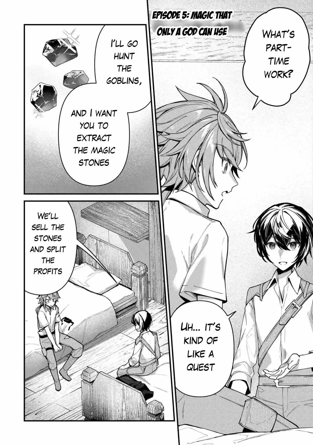 As a Member of the [Demi-God] Race, I Want to Live a Normal Life in Another World Chapter 5 page 1