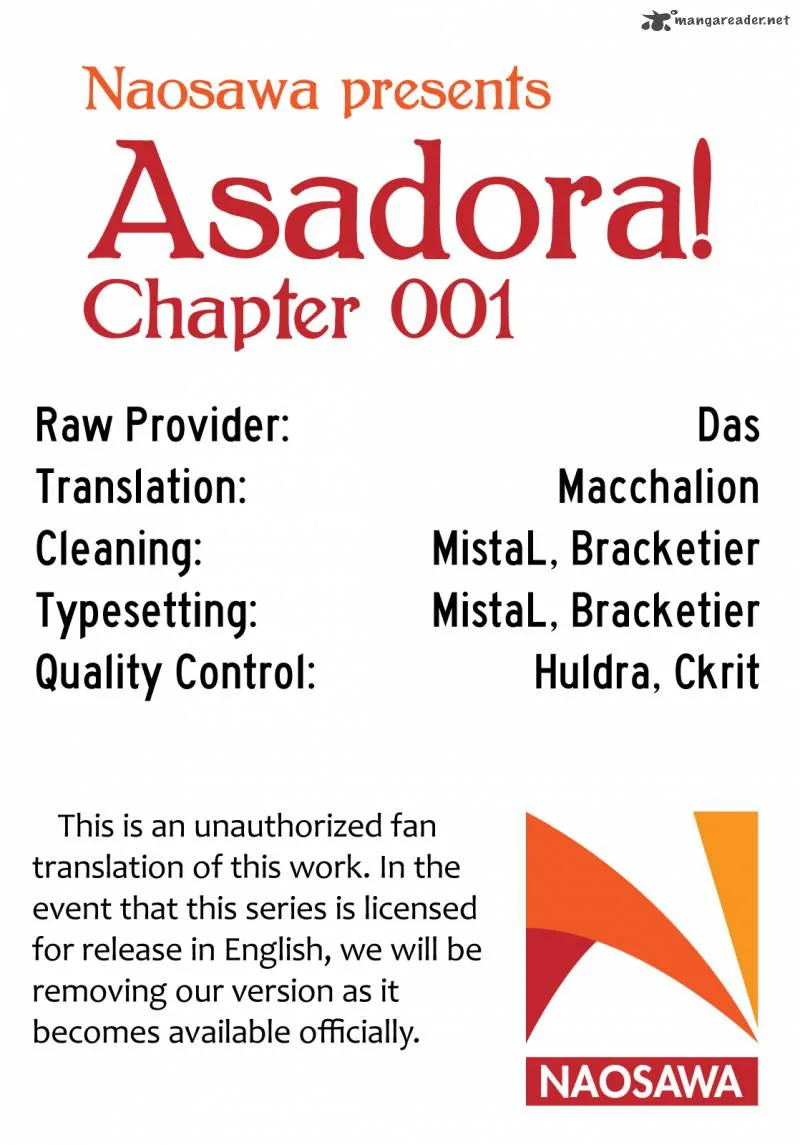 Asadora! Chapter 1 page 31