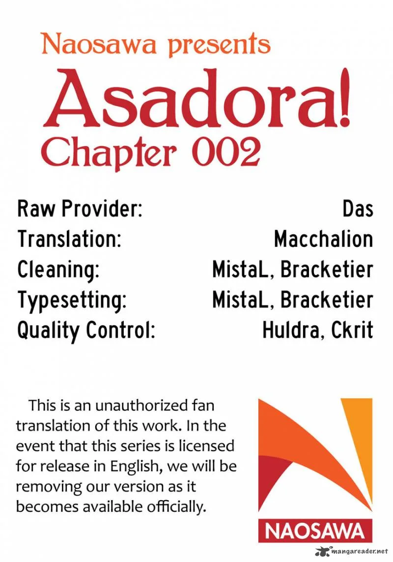 Asadora! Chapter 2 page 21