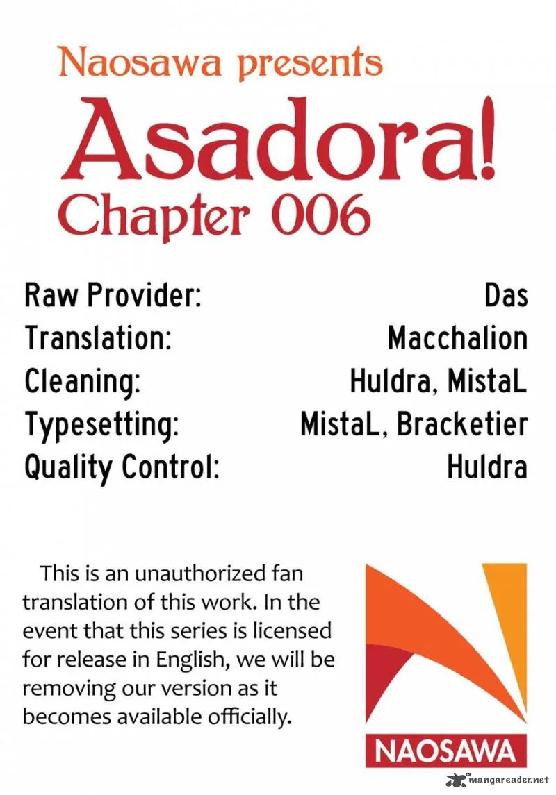 Asadora! Chapter 6 page 22