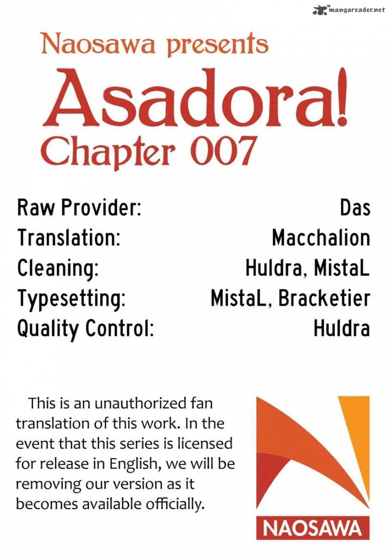 Asadora! Chapter 7 page 21