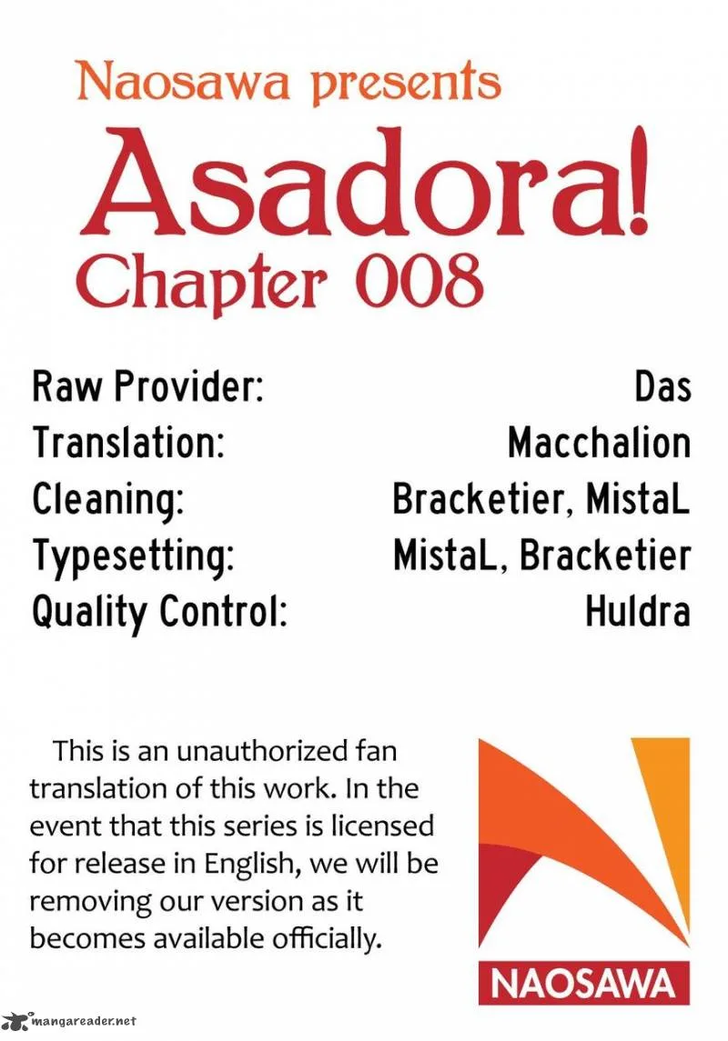 Asadora! Chapter 8 page 23