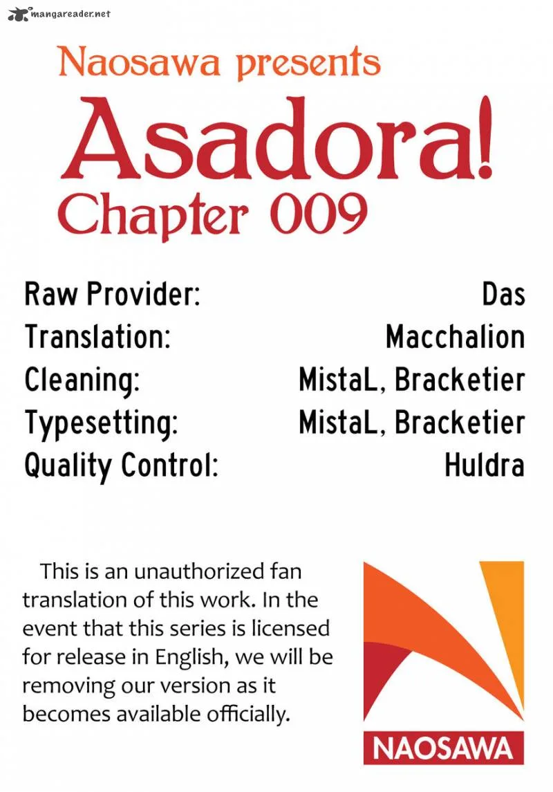 Asadora! Chapter 9 page 27