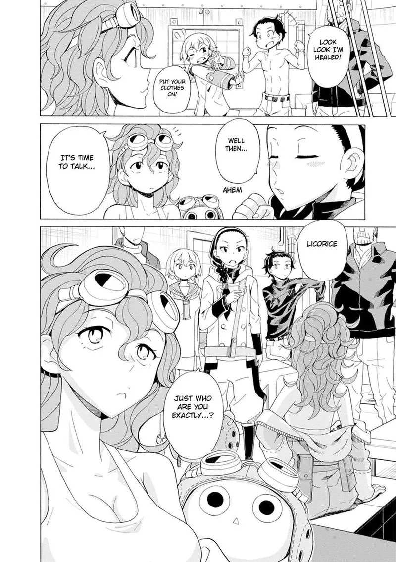 Asebi to Sora Sekai no Boukensha Chapter 27 page 8