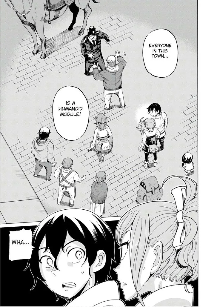 Asebi to Sora Sekai no Boukensha Chapter 46 page 1