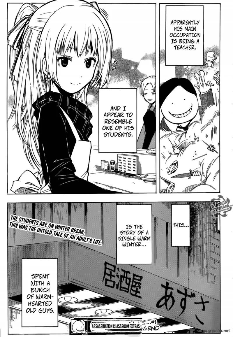 Assassination Classroom Extra Chapter 1 page 20