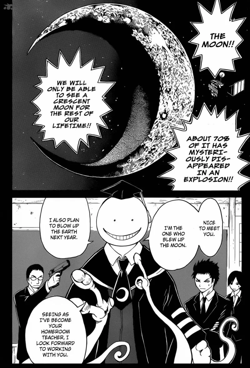 Assassination Classroom Chapter 1 page 12