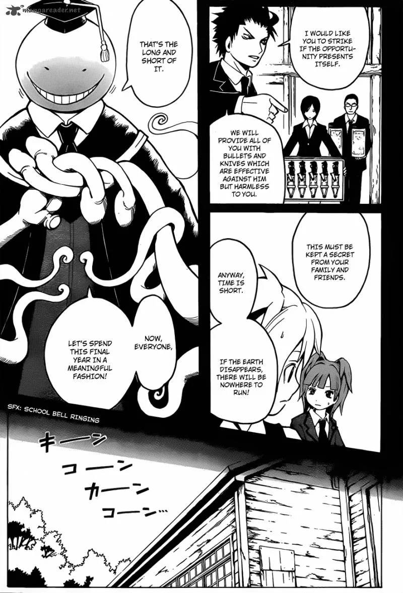 Assassination Classroom Chapter 1 page 19