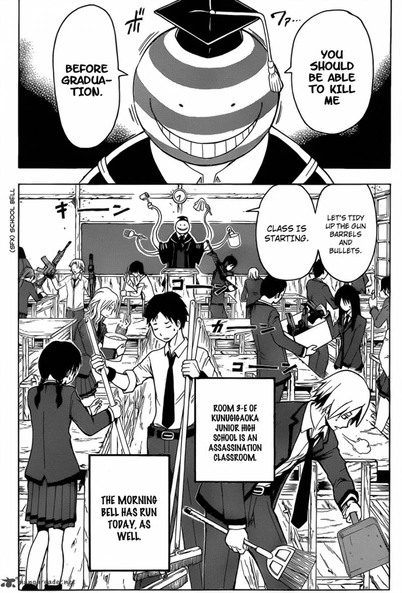 Assassination Classroom Chapter 1 page 10