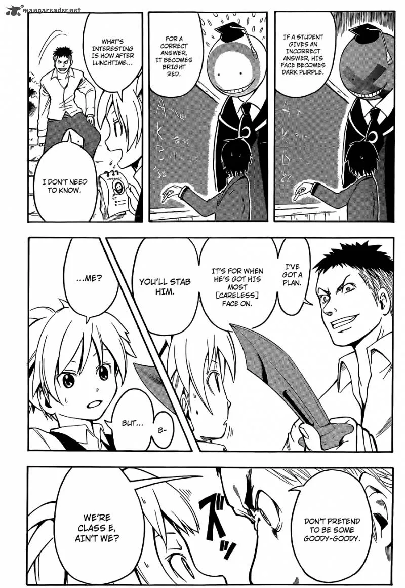 Assassination Classroom Chapter 1 page 24