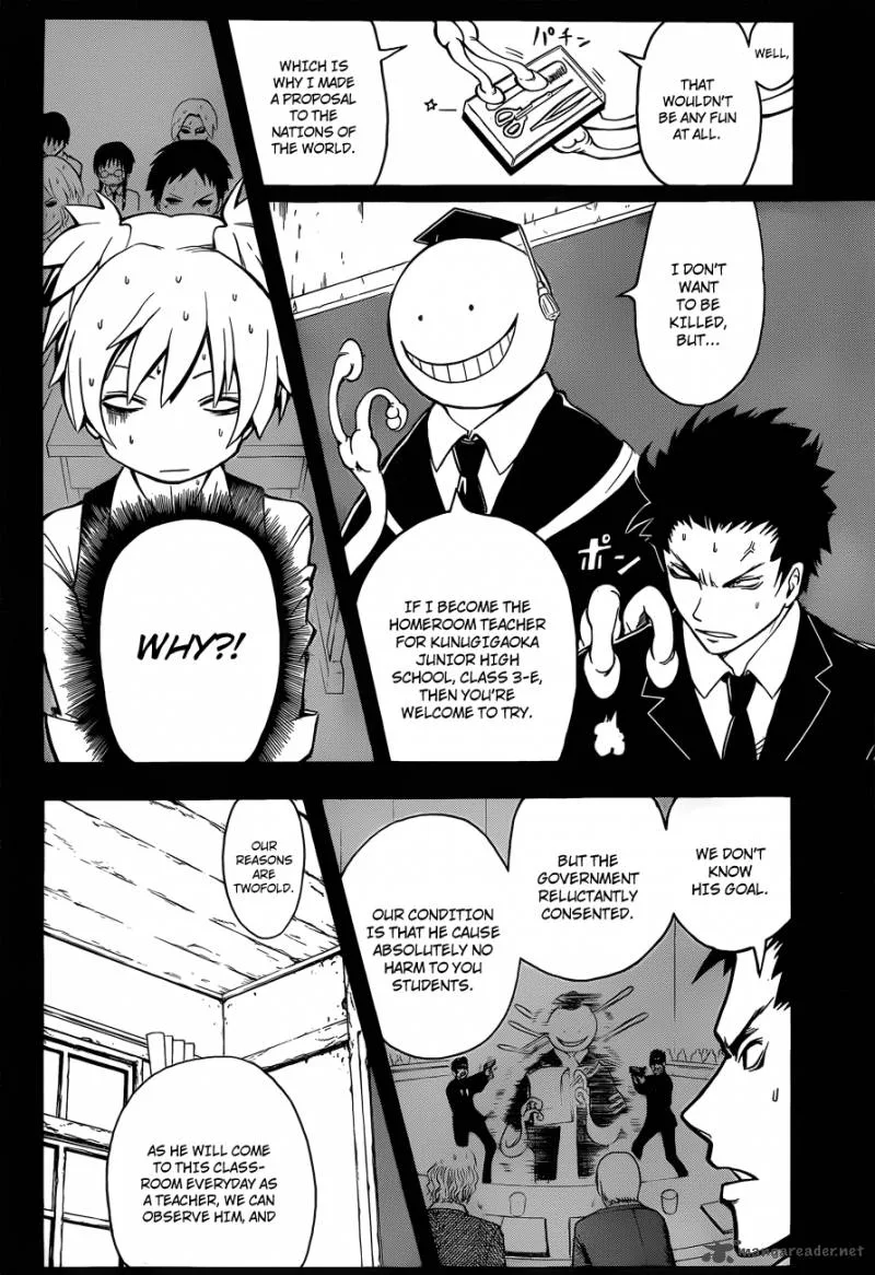 Assassination Classroom Chapter 1 page 16