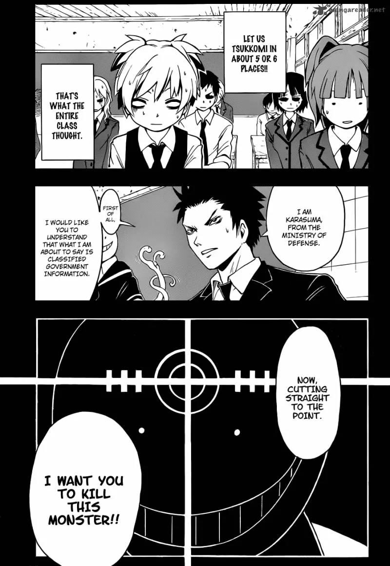 Assassination Classroom Chapter 1 page 13