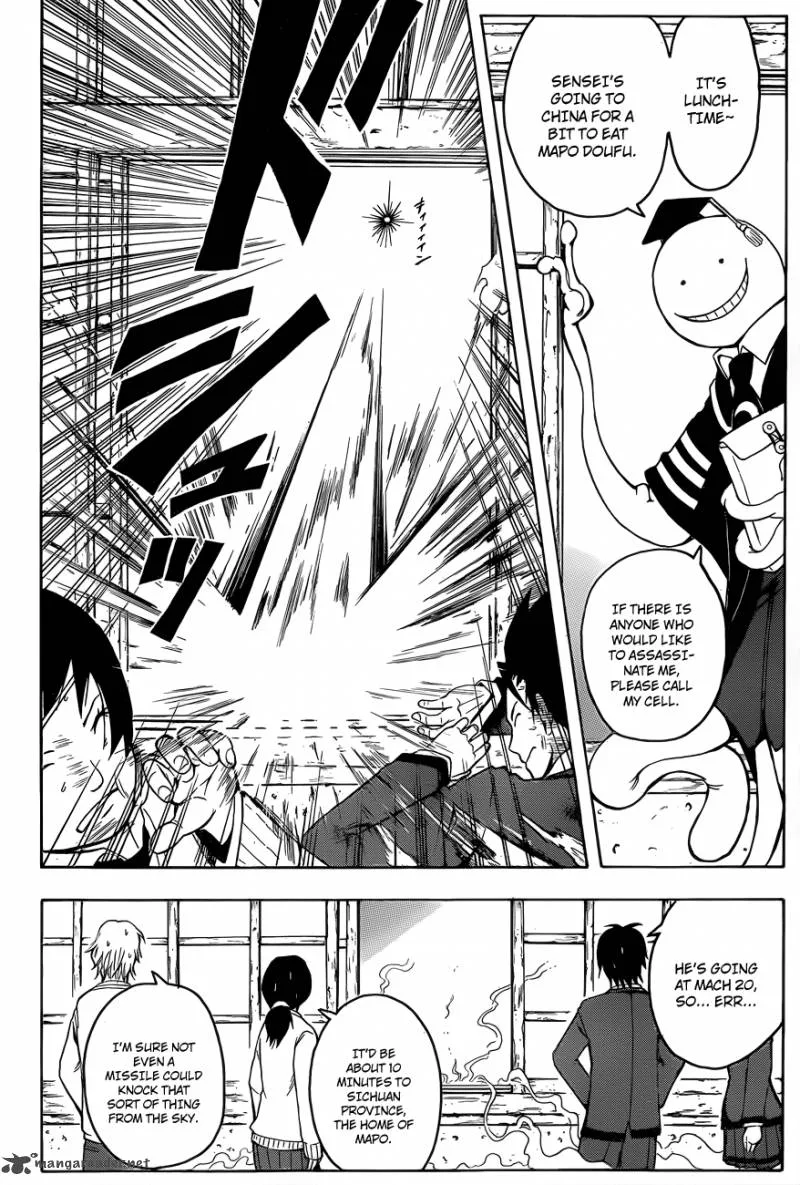 Assassination Classroom Chapter 1 page 20
