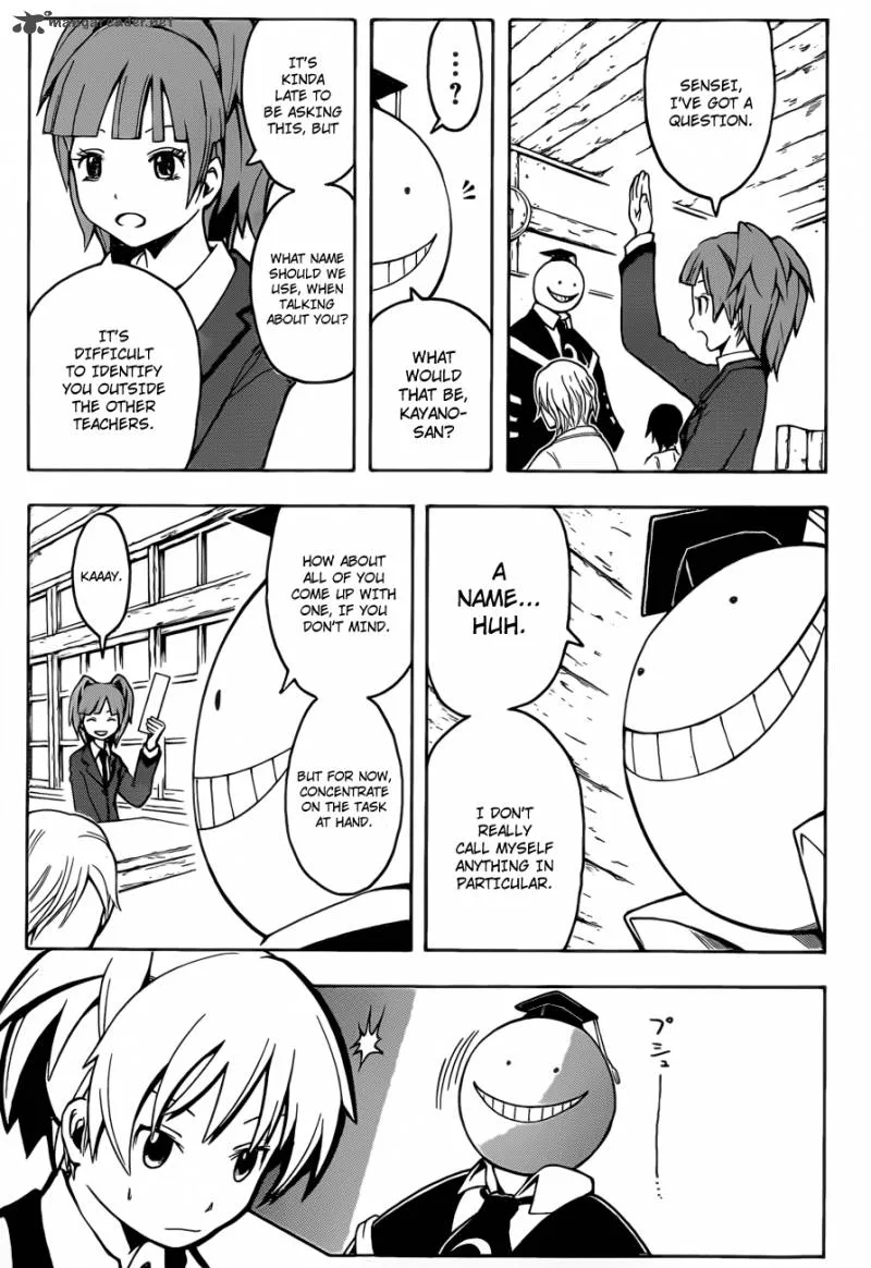 Assassination Classroom Chapter 1 page 31