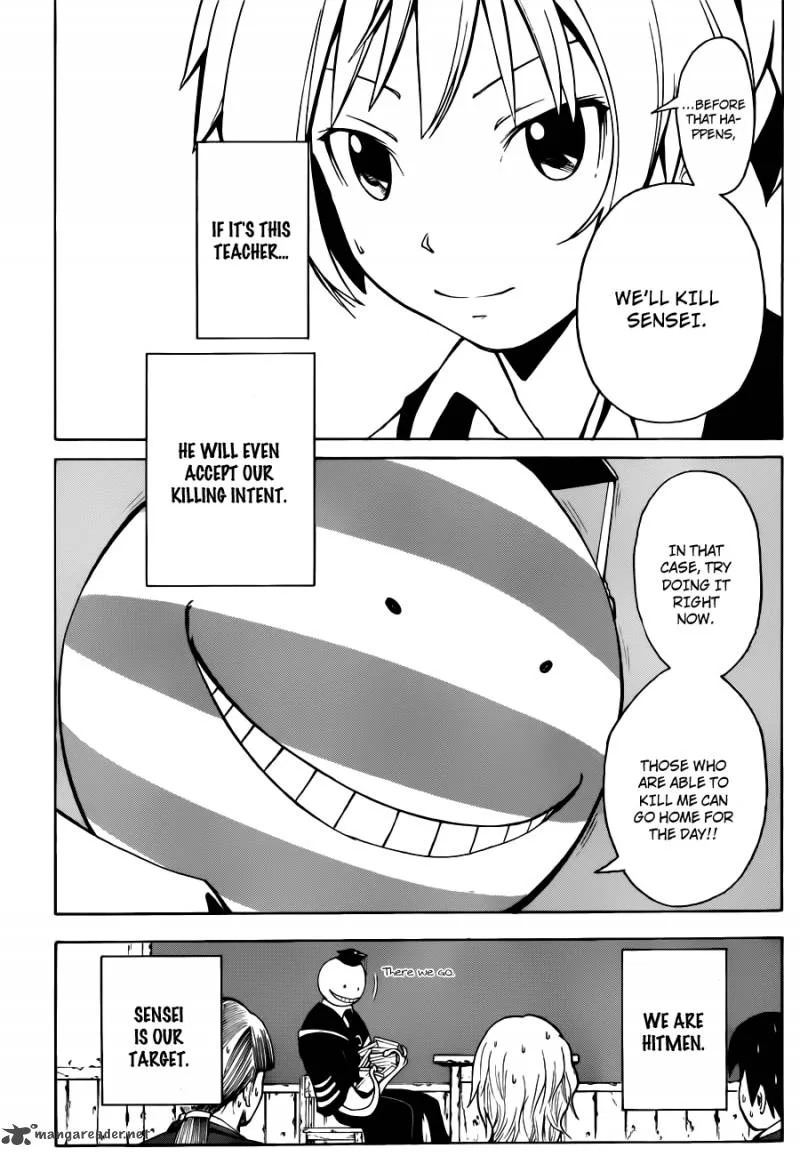 Assassination Classroom Chapter 1 page 49
