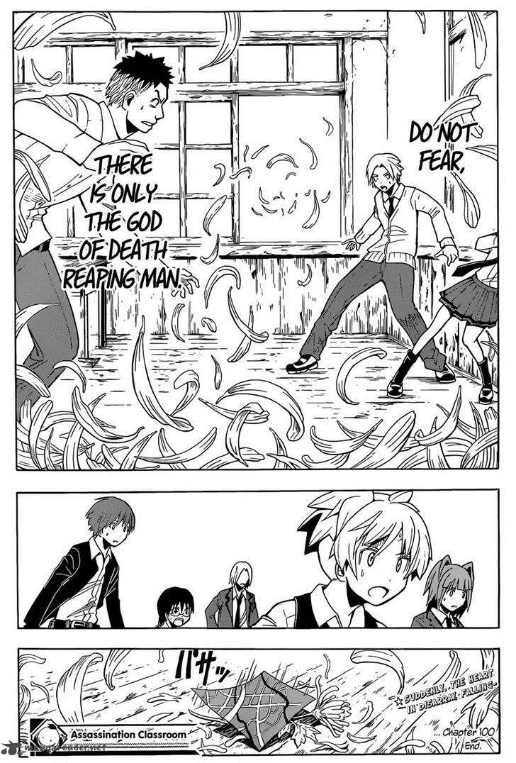 Assassination Classroom Chapter 100 page 19
