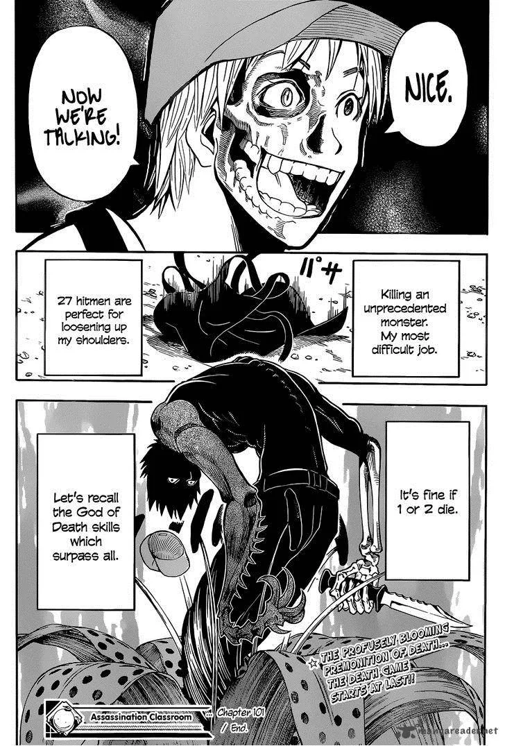 Assassination Classroom Chapter 101 page 20
