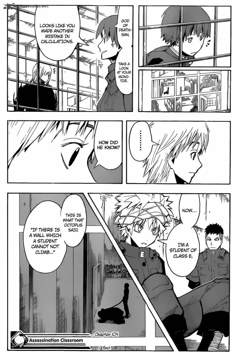 Assassination Classroom Chapter 104 page 19