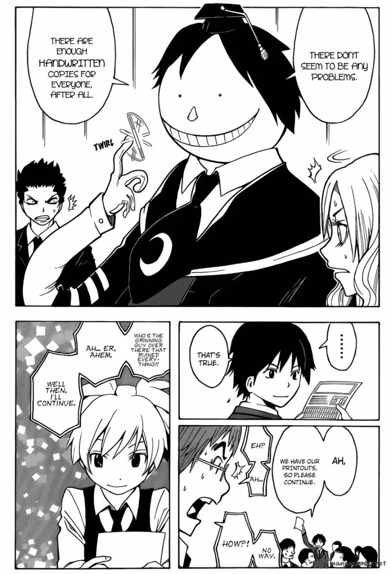 Assassination Classroom Chapter 11 page 14