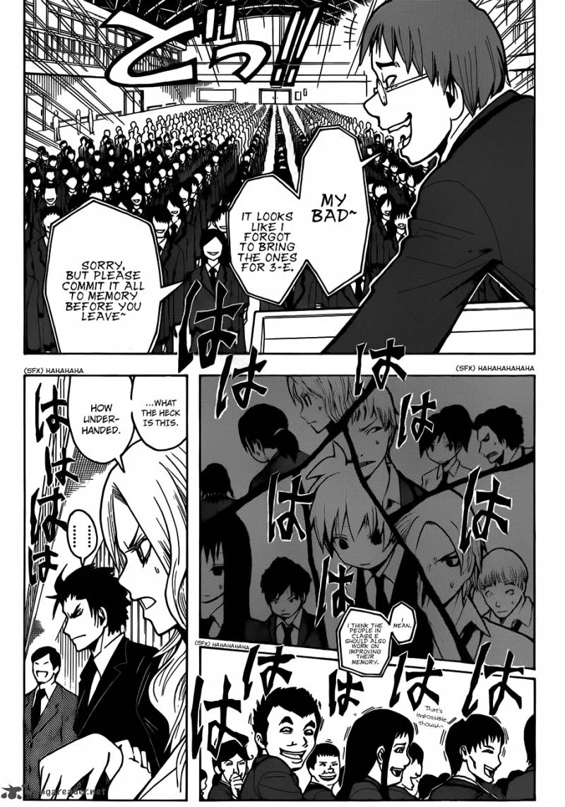 Assassination Classroom Chapter 11 page 12