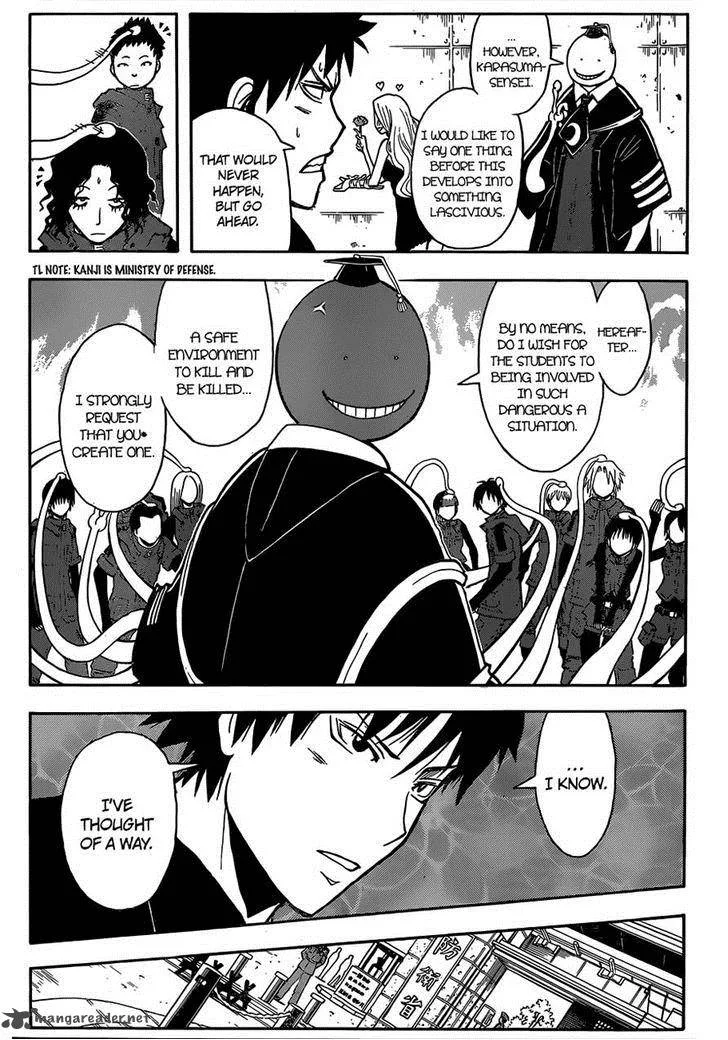 Assassination Classroom Chapter 110 page 11