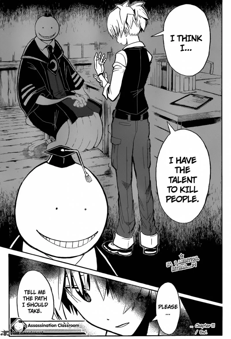 Assassination Classroom Chapter 111 page 20