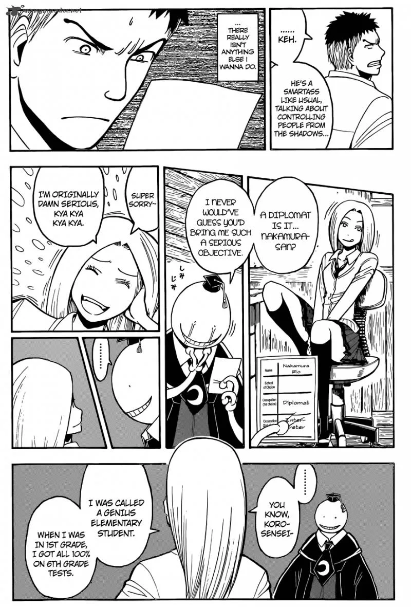 Assassination Classroom Chapter 111 page 13
