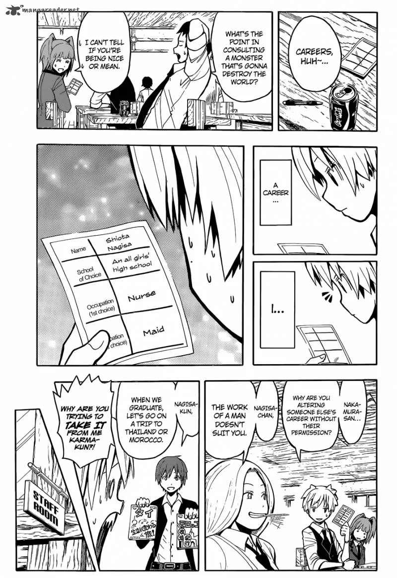 Assassination Classroom Chapter 111 page 4