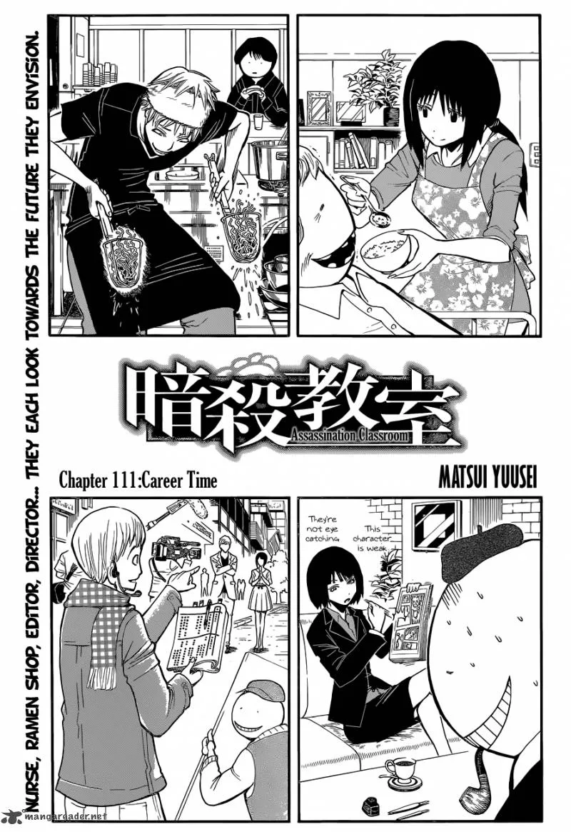 Assassination Classroom Chapter 111 page 2