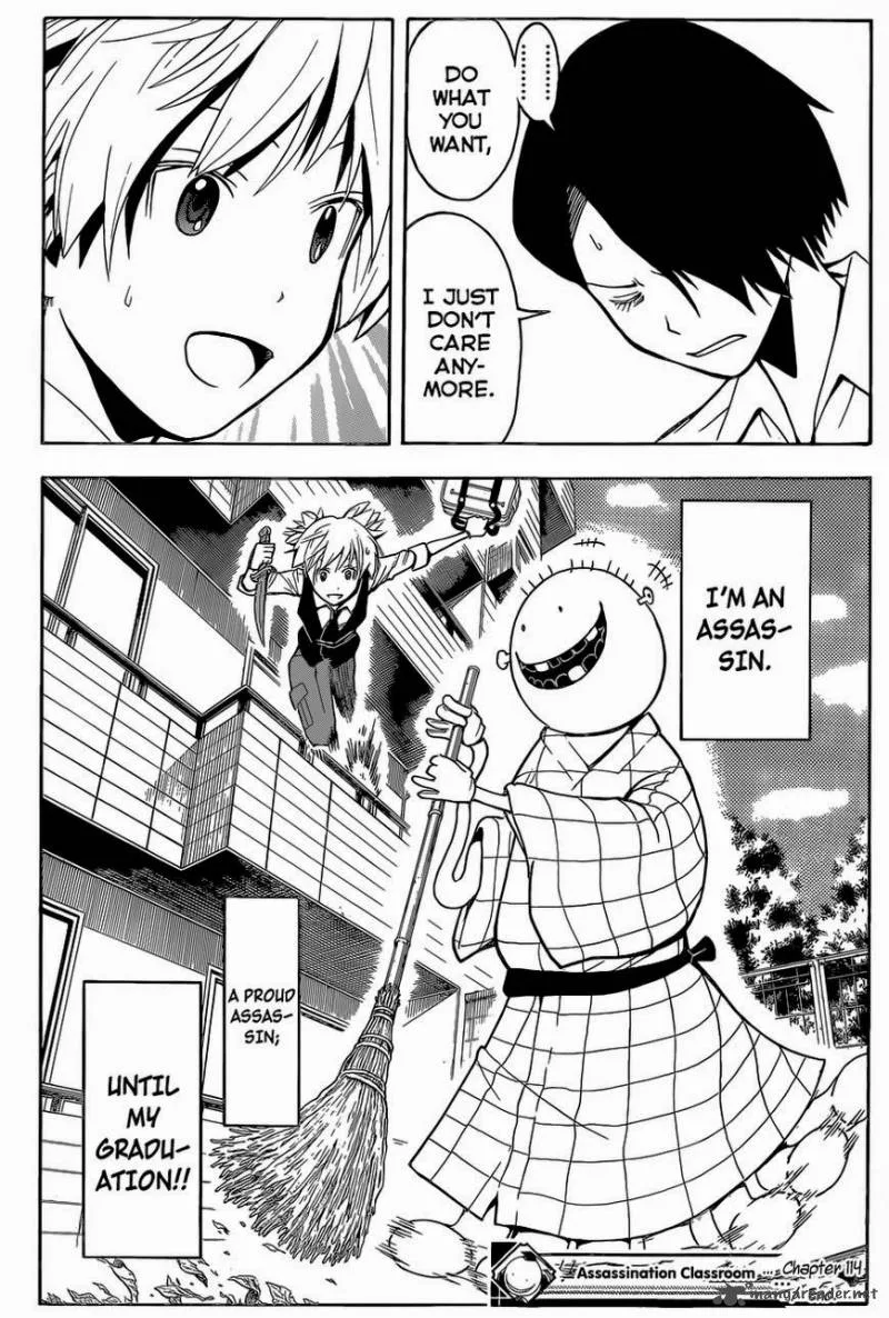 Assassination Classroom Chapter 114 page 20