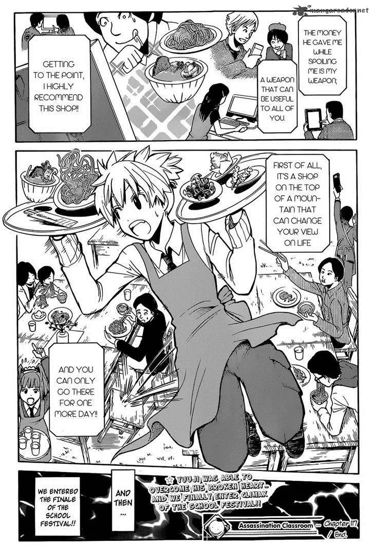 Assassination Classroom Chapter 117 page 19