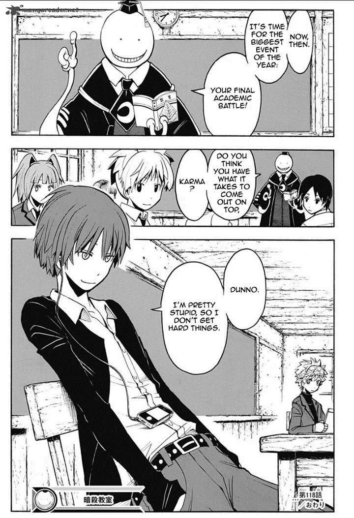 Assassination Classroom Chapter 118 page 19