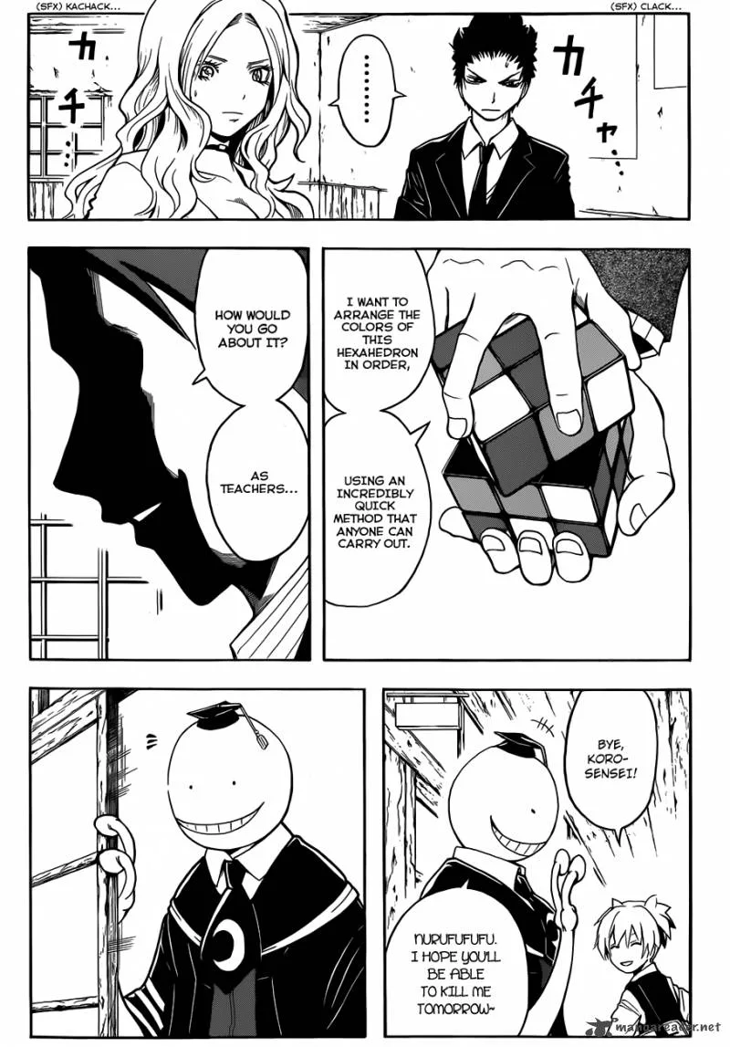 Assassination Classroom Chapter 12 page 8