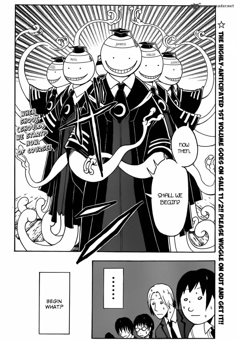 Assassination Classroom Chapter 12 page 3