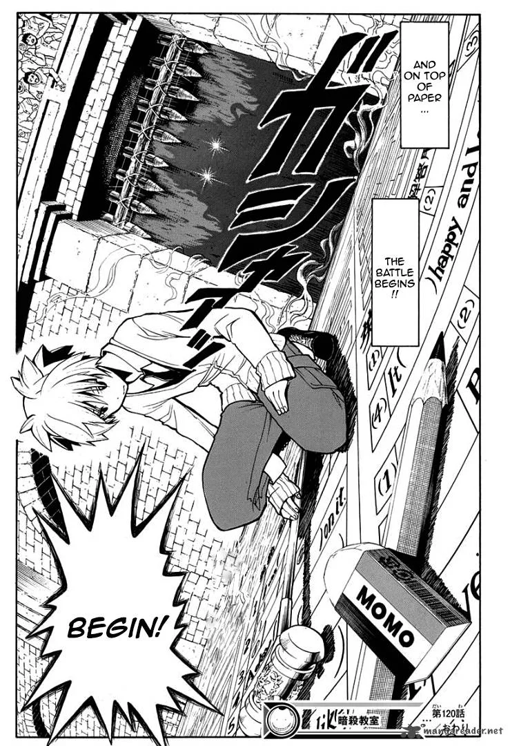 Assassination Classroom Chapter 120 page 20