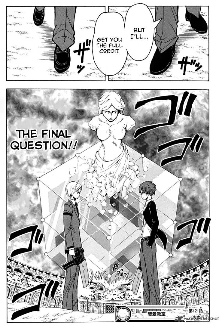 Assassination Classroom Chapter 121 page 20