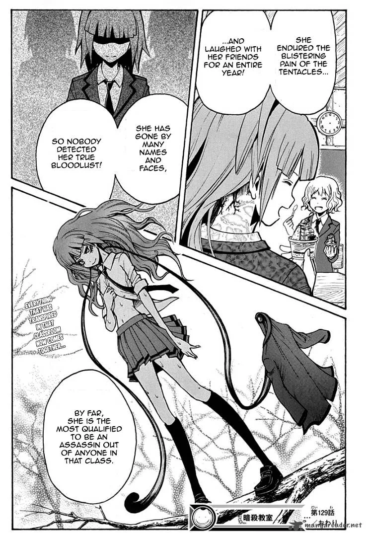 Assassination Classroom Chapter 129 page 21
