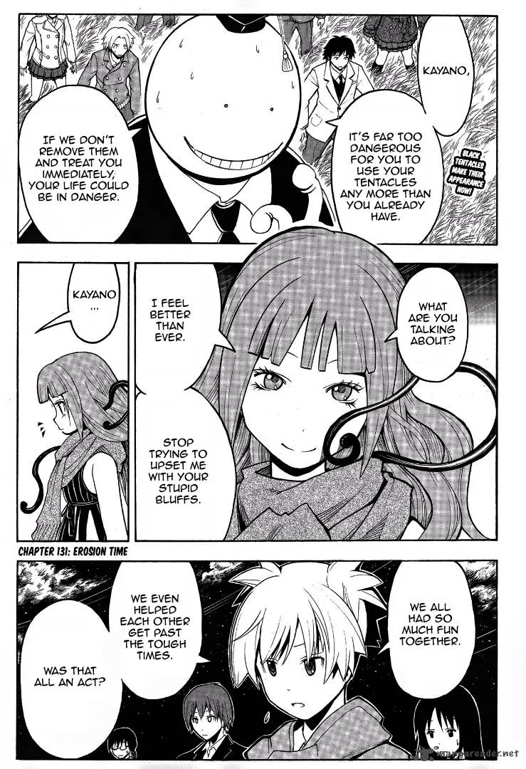 Assassination Classroom Chapter 131 page 6