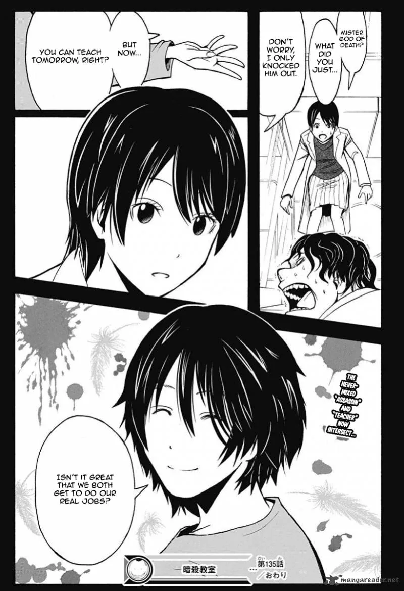 Assassination Classroom Chapter 135 page 20