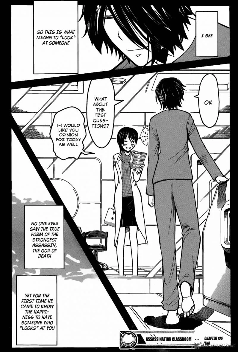 Assassination Classroom Chapter 136 page 18
