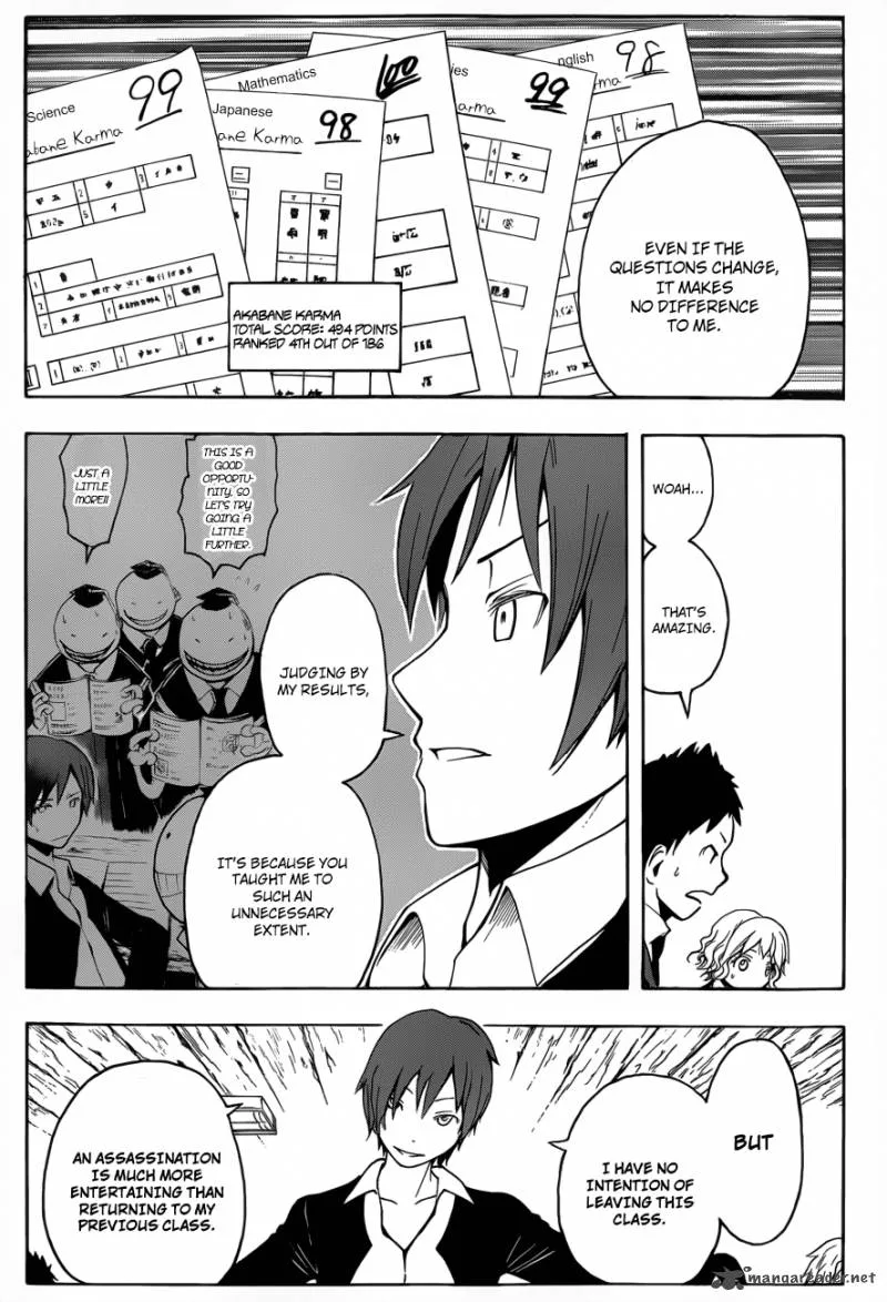 Assassination Classroom Chapter 14 page 18