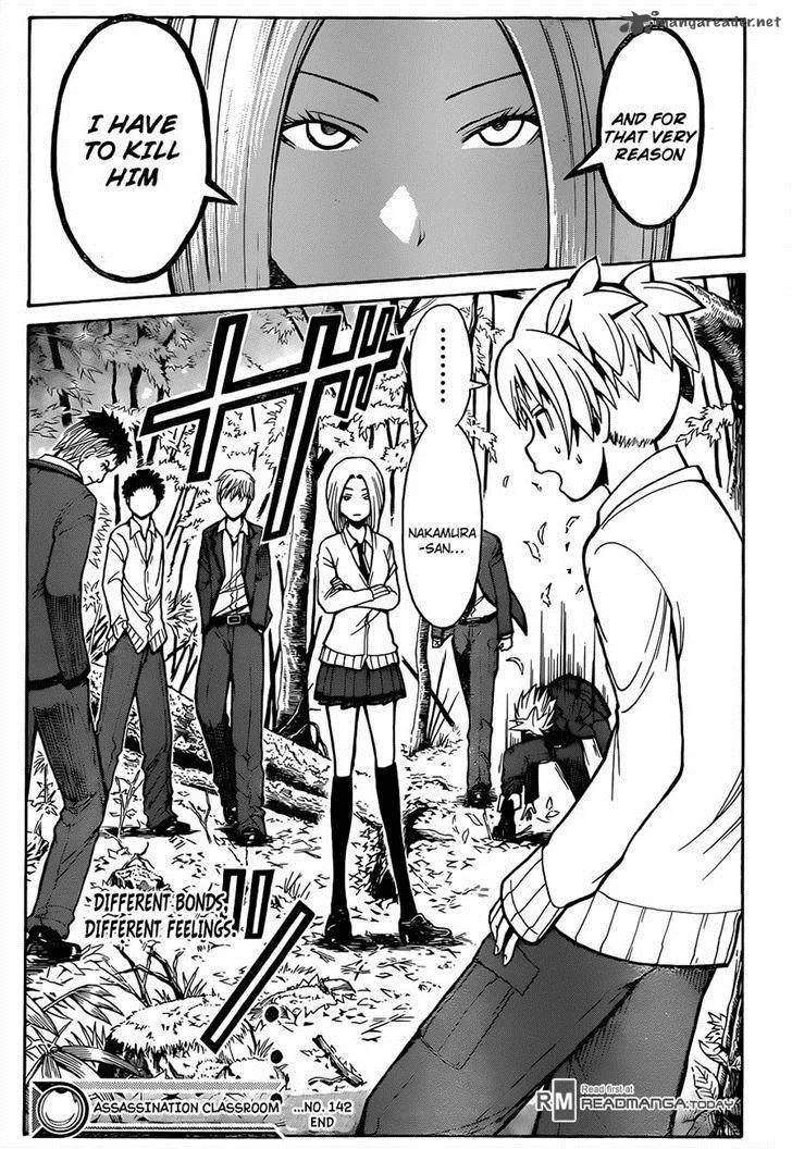 Assassination Classroom Chapter 142 page 21