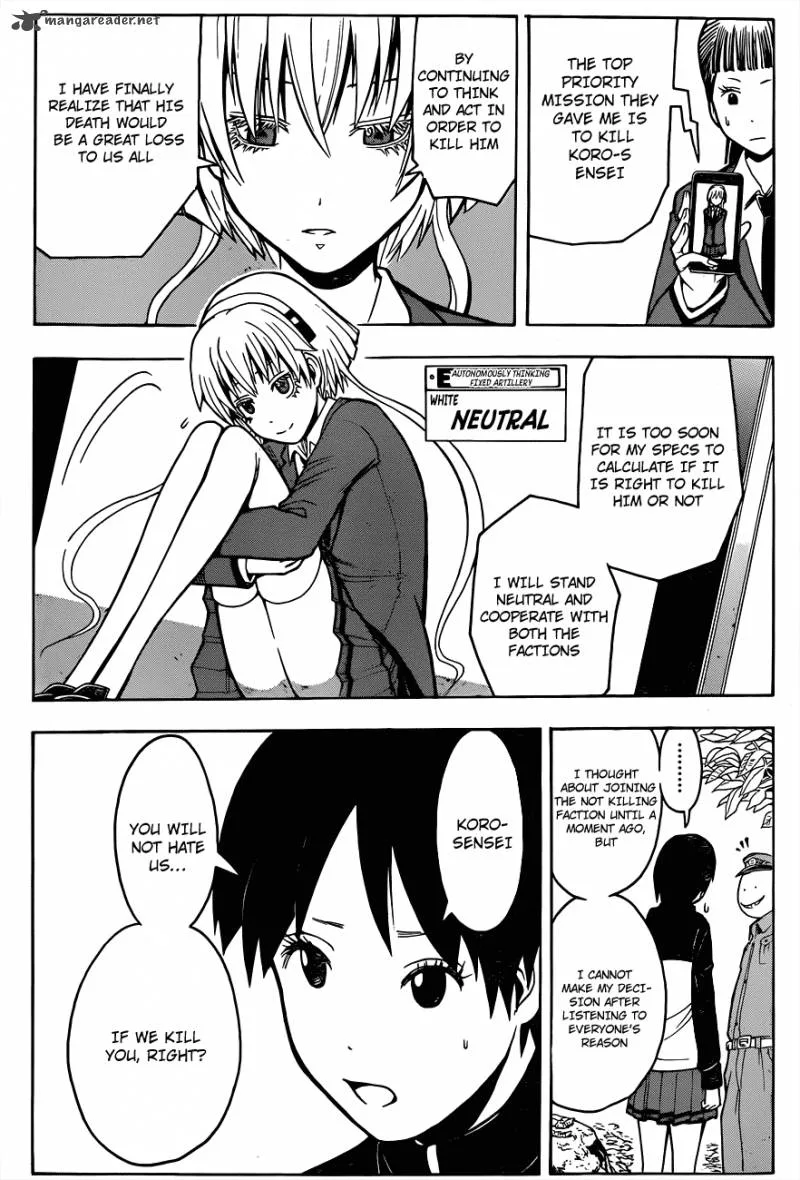 Assassination Classroom Chapter 144 page 6